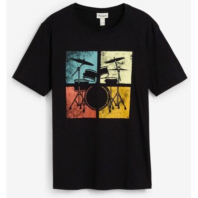 bonprix T-Shirt aus reiner Bio-Baumwolleschwarz 68Herren bonprix T-Shirt aus reiner Bio-Baumwolleschwarz 68Herren
