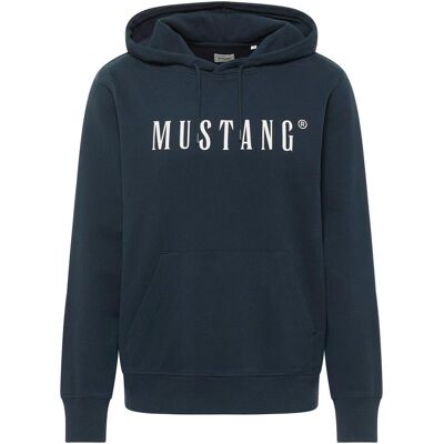bonprix Mustang Bronson Hoodie aus reiner Bio-Baumwolleblau 64Herren bonprix Mustang Bronson Hoodie aus reiner Bio-Baumwolleblau 64Herren