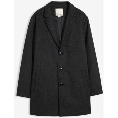 bonprix Kurzmantel mit Wollanteilgrau 58Herren bonprix Kurzmantel mit Wollanteilgrau 58Herren