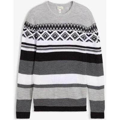 bonprix Norweger-Pulloverschwarz 52Herren bonprix Norweger-Pulloverschwarz 52Herren