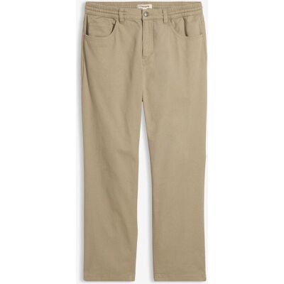 bonprix Relaxed Fit Stretch-Hose mit Dehnbund, Straightgrün 58Herren bonprix Relaxed Fit Stretch-Hose mit Dehnbund, Straightgrün 58Herren