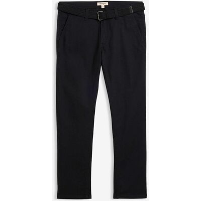bonprix Regular Fit Stretch-Chinohose mit Dehnbund und Gürtel, Straightschwarz 48Herren bonprix Regular Fit Stretch-Chinohose mit Dehnbund und Gürtel, Straightschwarz 48Herren
