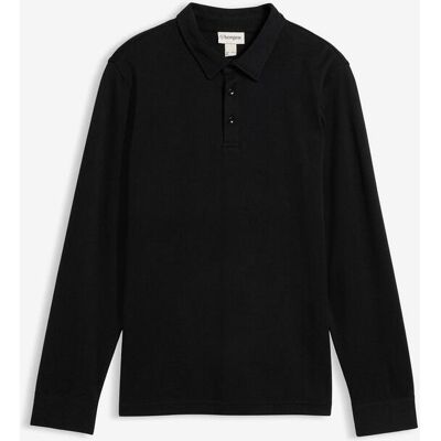bonprix Poloshirt aus reiner Baumwolle mit Bionic-Finishingschwarz 48Herren bonprix Poloshirt aus reiner Baumwolle mit Bionic-Finishingschwarz 48Herren