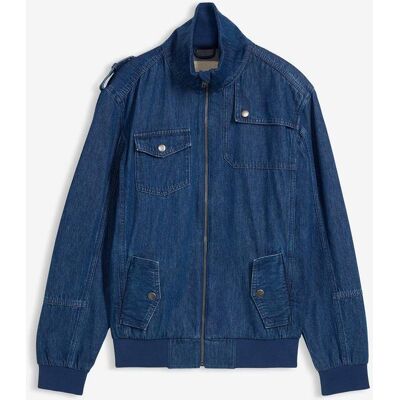 bonprix Jeansjacke aus reiner Baumwolleblau 52Herren bonprix Jeansjacke aus reiner Baumwolleblau 52Herren