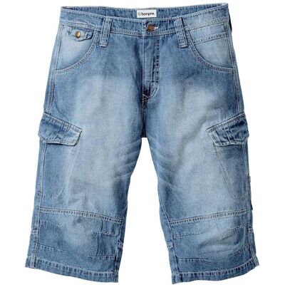 bonprix Leichte Jeans-Long-Cargobermuda, Relaxed Fitblau 56Herren bonprix Leichte Jeans-Long-Cargobermuda, Relaxed Fitblau 56Herren