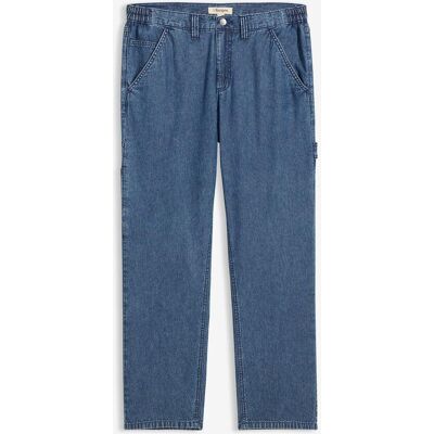 bonprix Leichte Relaxed Fit Carpenter-Jeans mit Dehnbund, Straightblau 36Herren bonprix Leichte Relaxed Fit Carpenter-Jeans mit Dehnbund, Straightblau 36Herren