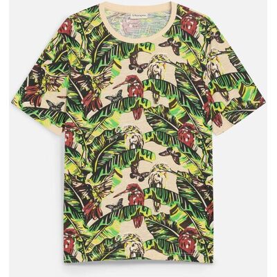 bonprix T-Shirt aus reiner Bio-Baumwollebeige 56Herren bonprix T-Shirt aus reiner Bio-Baumwollebeige 56Herren
