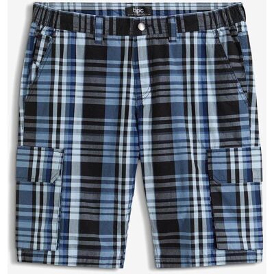 bonprix Cargo-Bermuda mit Dehnbund in Regular Fitblau 62Herren bonprix Cargo-Bermuda mit Dehnbund in Regular Fitblau 62Herren