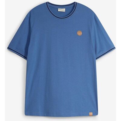 bonprix T-Shirt aus reiner Bio-Baumwolleblau 68Herren bonprix T-Shirt aus reiner Bio-Baumwolleblau 68Herren