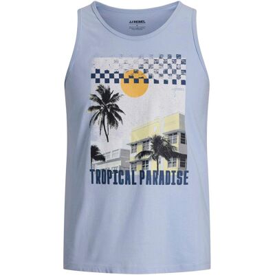 bonprix JJ REBEL Muskelshirt aus reiner Baumwolleblau 48Herren bonprix JJ REBEL Muskelshirt aus reiner Baumwolleblau 48Herren