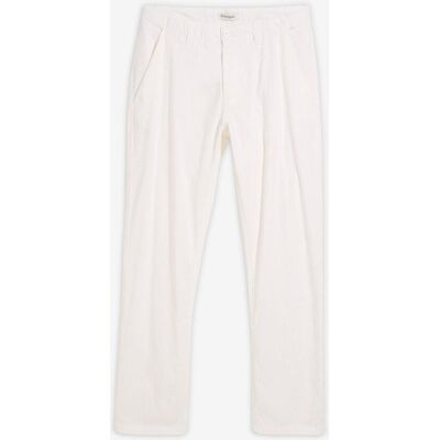 bonprix Chinohose aus Leinen-Mix in Regular Fitweiß 56Herren bonprix Chinohose aus Leinen-Mix in Regular Fitweiß 56Herren