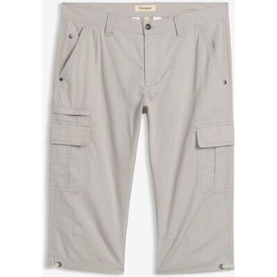 bonprix Cargo-Long-Bermuda aus reiner Baumwolle in Regular-Fitgrau 54Herren bonprix Cargo-Long-Bermuda aus reiner Baumwolle in Regular-Fitgrau 54Herren