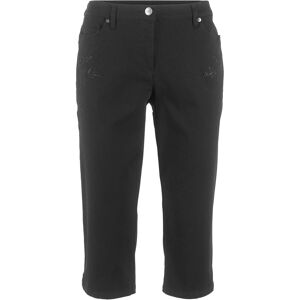 bonprix Slim Fit Jeans, Mid Waist, croppedschwarz 54Damen bonprix Slim Fit Jeans, Mid Waist, croppedschwarz 54Damen