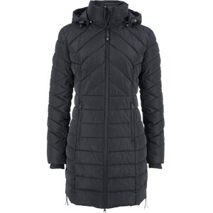 bonprix Long-Steppjacke mit Wattierungschwarz 40Damen bonprix Long-Steppjacke mit Wattierungschwarz 40Damen