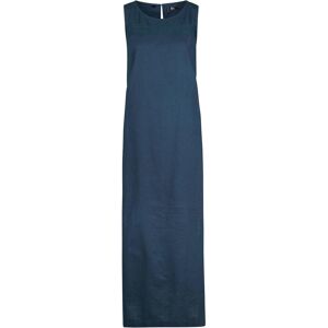 bonprix Maxi-Kleid mit Leinenblau 38Damen bonprix Maxi-Kleid mit Leinenblau 38Damen