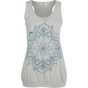 bonprix Tanktop aus leichtem Jerseygrau 56Damen bonprix Tanktop aus leichtem Jerseygrau 56Damen