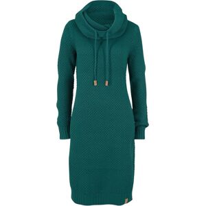 bonprix Strickkleid mit Schalkragengrün 36Damen bonprix Strickkleid mit Schalkragengrün 36Damen