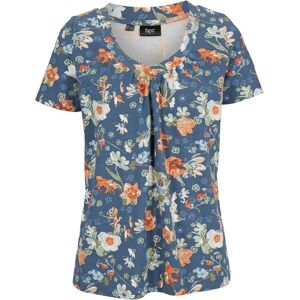 bonprix Shirt mit Druck, kurzarmblau 44Damen bonprix Shirt mit Druck, kurzarmblau 44Damen