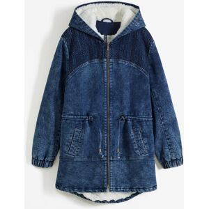 bonprix Jeans-Parka mit Teddyfellblau 52Damen bonprix Jeans-Parka mit Teddyfellblau 52Damen