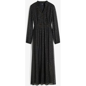bonprix Maxikleid mit Glitzerschwarz 42Damen bonprix Maxikleid mit Glitzerschwarz 42Damen