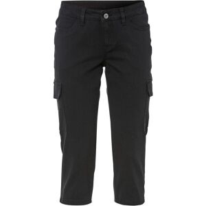 bonprix Capri-Hose aus elastischem Baumwoll-Mixschwarz 42Damen bonprix Capri-Hose aus elastischem Baumwoll-Mixschwarz 42Damen