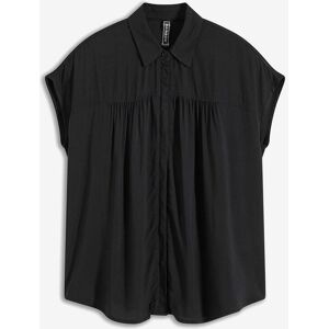 bonprix Oversized Blusentop aus fließender Viskoseschwarz 38Damen bonprix Oversized Blusentop aus fließender Viskoseschwarz 38Damen
