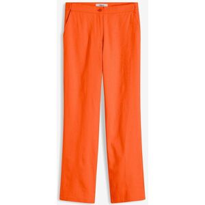 bonprix High-Waist-Hose aus Leinen-Viskose-Mixorange 38Damen bonprix High-Waist-Hose aus Leinen-Viskose-Mixorange 38Damen