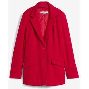 bonprix Longblazer aus Baumwoll-Jerseyrot 46Damen bonprix Longblazer aus Baumwoll-Jerseyrot 46Damen