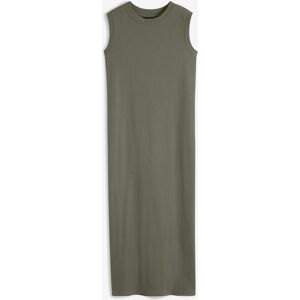 bonprix Jersey-Kleid aus Baumwolle mit Stretchgrün 36Damen bonprix Jersey-Kleid aus Baumwolle mit Stretchgrün 36Damen