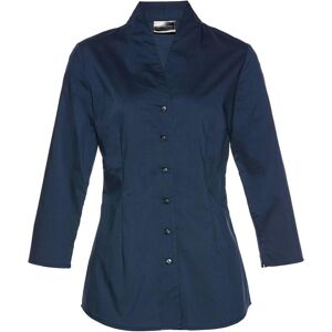 bonprix Bluse mit Stehkragenblau 54Damen bonprix Bluse mit Stehkragenblau 54Damen
