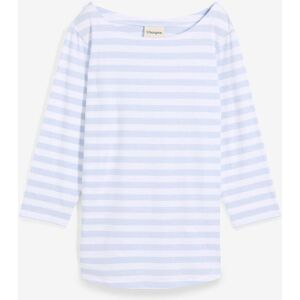bonprix Shirt mit U-Boot-Ausschnittblau 52Damen bonprix Shirt mit U-Boot-Ausschnittblau 52Damen