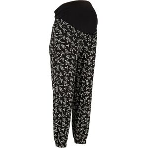 bonprix Umstandshose mit verspieltem Druck aus Viskose-Mix, Loose Fitschwarz 44Damen bonprix Umstandshose mit verspieltem Druck aus Viskose-Mix, Loose Fitschwarz 44Damen