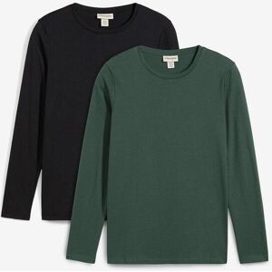 bonprix Umstands- und Stillshirts aus Bio-Baumwolle (2er Pack)grün 44Damen bonprix Umstands- und Stillshirts aus Bio-Baumwolle (2er Pack)grün 44Damen