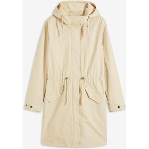 bonprix Long-Parka mit Kapuzebeige 42Damen bonprix Long-Parka mit Kapuzebeige 42Damen