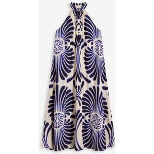 bonprix Weites Maxikleid aus fließender Viskoseblau 42Damen bonprix Weites Maxikleid aus fließender Viskoseblau 42Damen