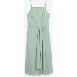 bonprix Maxikleid mit Paillettengrün 164Mädchen bonprix Maxikleid mit Paillettengrün 164Mädchen