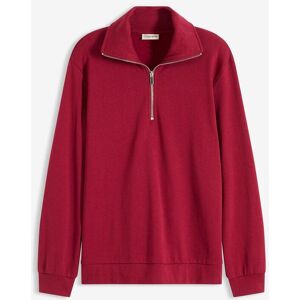 bonprix Oversize-Sweatshirt mit Reißverschlussrot 36Damen bonprix Oversize-Sweatshirt mit Reißverschlussrot 36Damen
