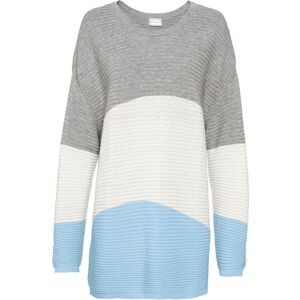 bonprix Longpullover mit Rippmustergrau 48Damen bonprix Longpullover mit Rippmustergrau 48Damen