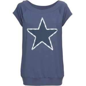 bonprix Shirt mit Sternenprintblau 40Damen bonprix Shirt mit Sternenprintblau 40Damen