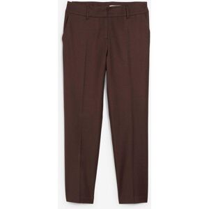 bonprix Schmale Hose mit weichem Wollanteilbraun 44Damen bonprix Schmale Hose mit weichem Wollanteilbraun 44Damen