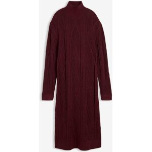 bonprix Strickkleid aus Zopfstrickrot 44Damen bonprix Strickkleid aus Zopfstrickrot 44Damen