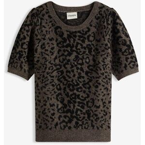 bonprix Pullover mit Ballonärmelnbraun 36Damen bonprix Pullover mit Ballonärmelnbraun 36Damen