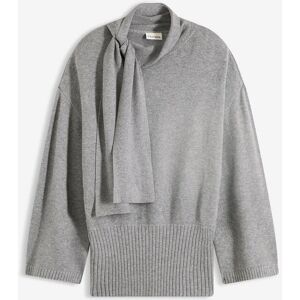 bonprix Oversize-Pullover aus softem Viskose-Mixgrau 32Damen bonprix Oversize-Pullover aus softem Viskose-Mixgrau 32Damen