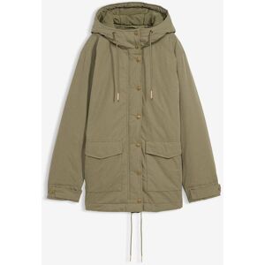 bonprix Warm wattierter Parkagrün 38Damen bonprix Warm wattierter Parkagrün 38Damen