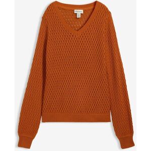 bonprix Pullover aus Baumwoll-Mixbraun 52Damen bonprix Pullover aus Baumwoll-Mixbraun 52Damen