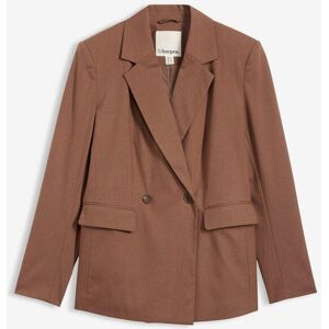 bonprix Blazer aus Viskose-Mixbraun 40Damen bonprix Blazer aus Viskose-Mixbraun 40Damen
