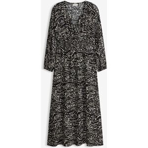 bonprix Maxikleid aus reiner Viskoseschwarz 40Damen bonprix Maxikleid aus reiner Viskoseschwarz 40Damen
