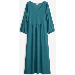 bonprix Maxikleid aus strukturiertem Jerseypetrol 44Damen bonprix Maxikleid aus strukturiertem Jerseypetrol 44Damen