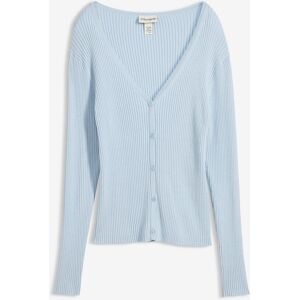 bonprix Feinstrick Cardigan mit Viskoseblau 44Damen bonprix Feinstrick Cardigan mit Viskoseblau 44Damen