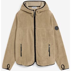 bonprix Teddy-Fleece Jacke mit Kapuzegrün 36Damen bonprix Teddy-Fleece Jacke mit Kapuzegrün 36Damen